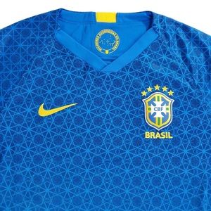 Nike Brazil blue jersey